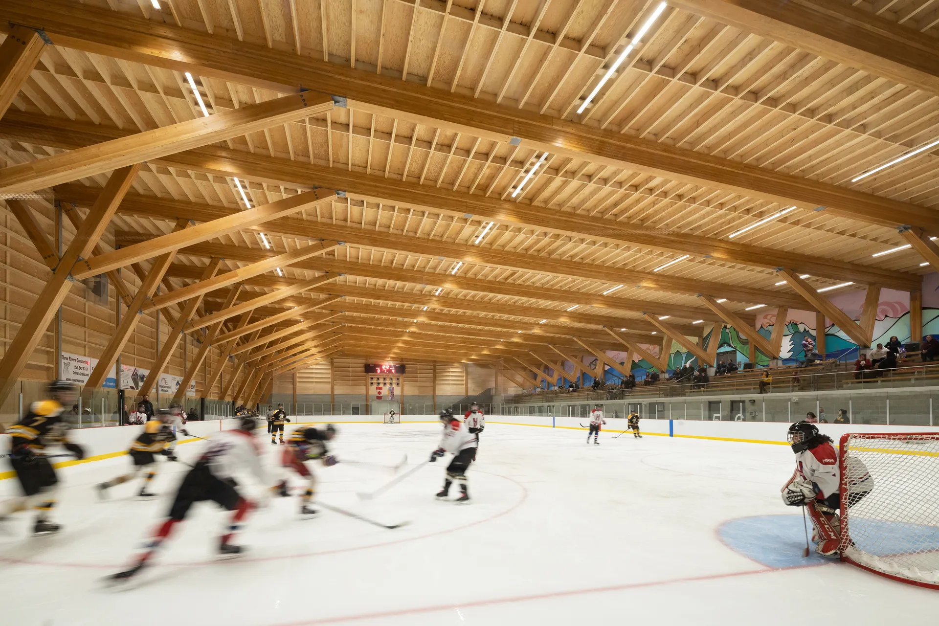 Ice surface view