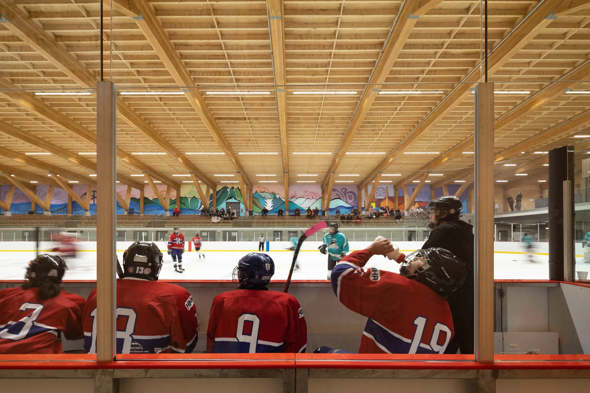Players bench