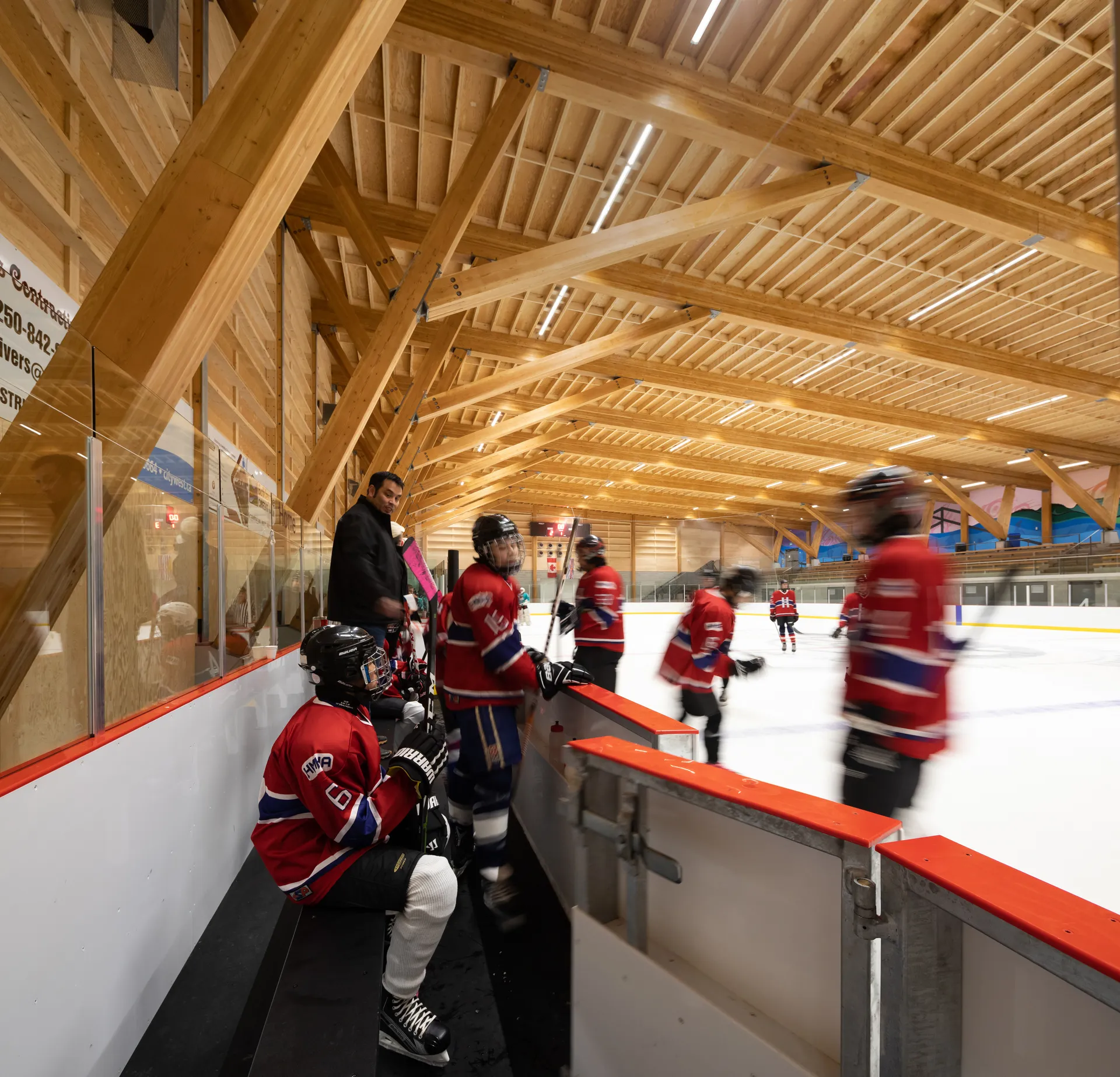 Players bench
