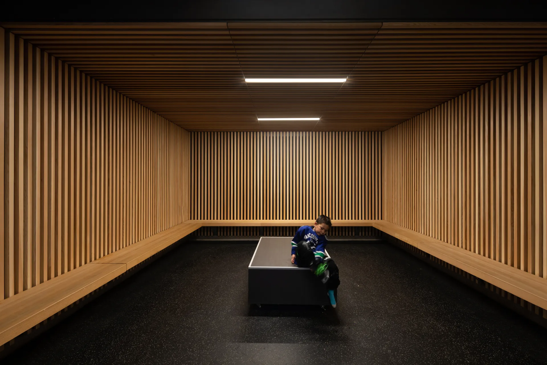 Upper Skeena Recreation Centre seating area