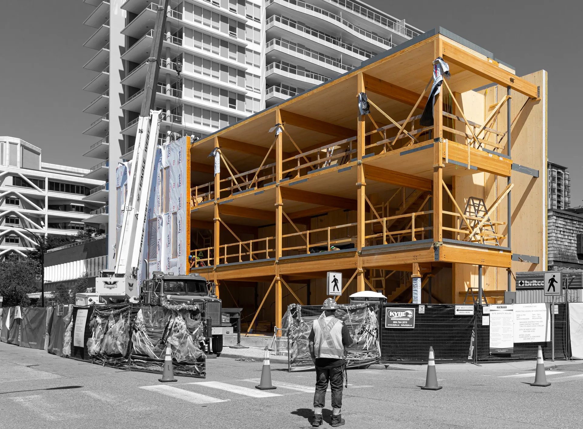 Mass timber construction