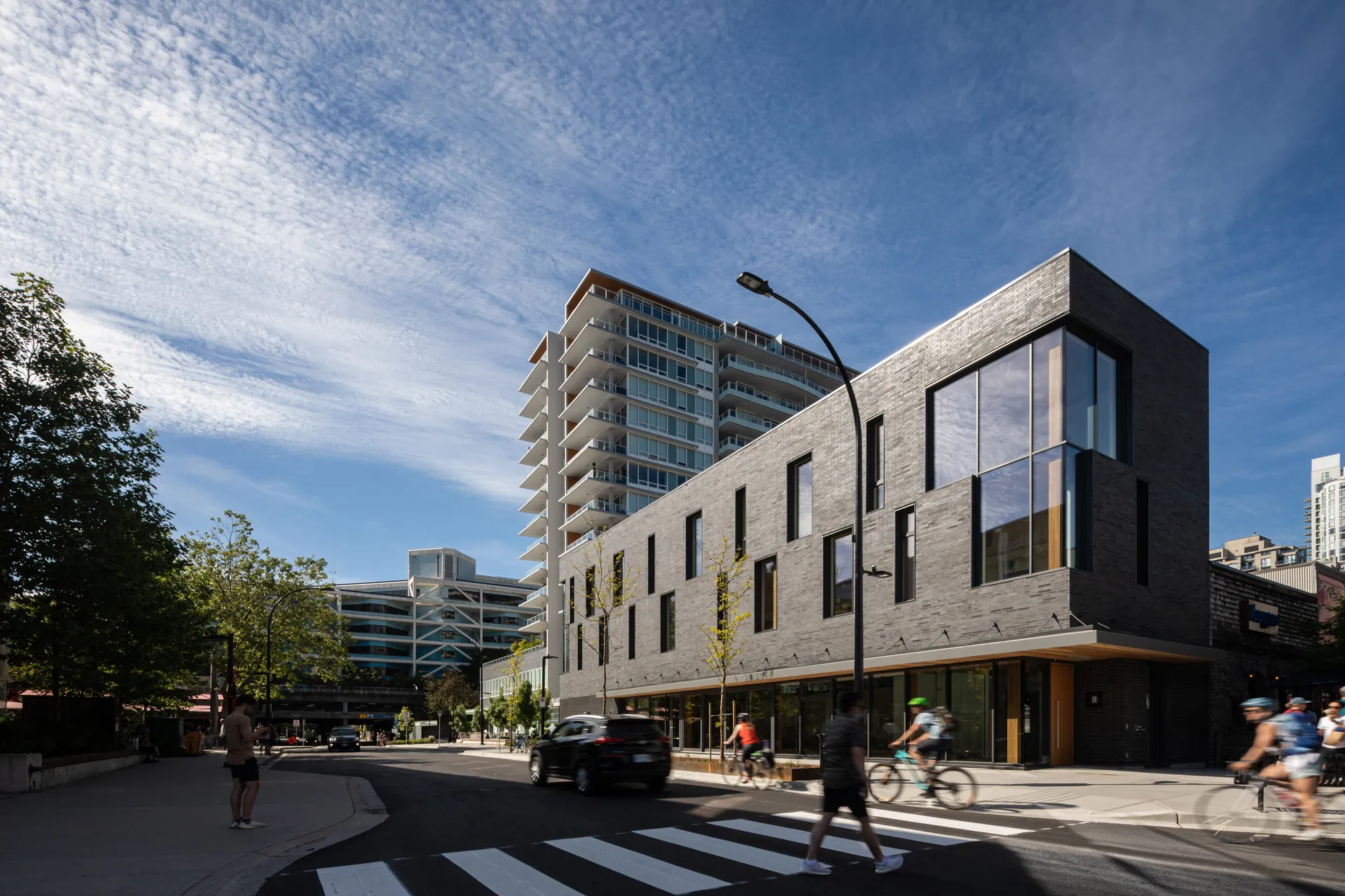 Corner view by day