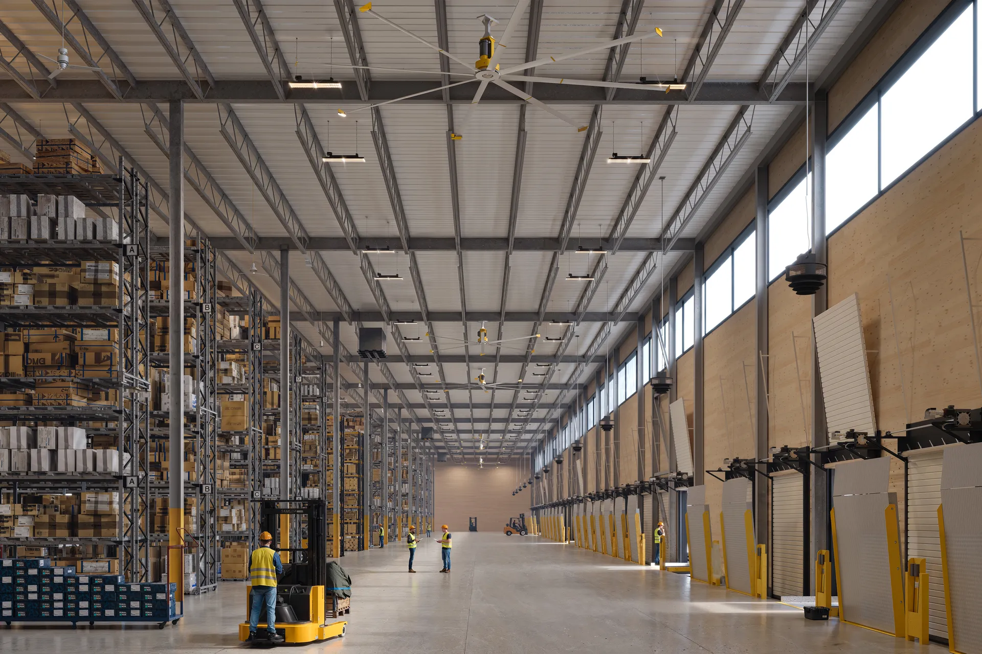 Warehouse exterior
