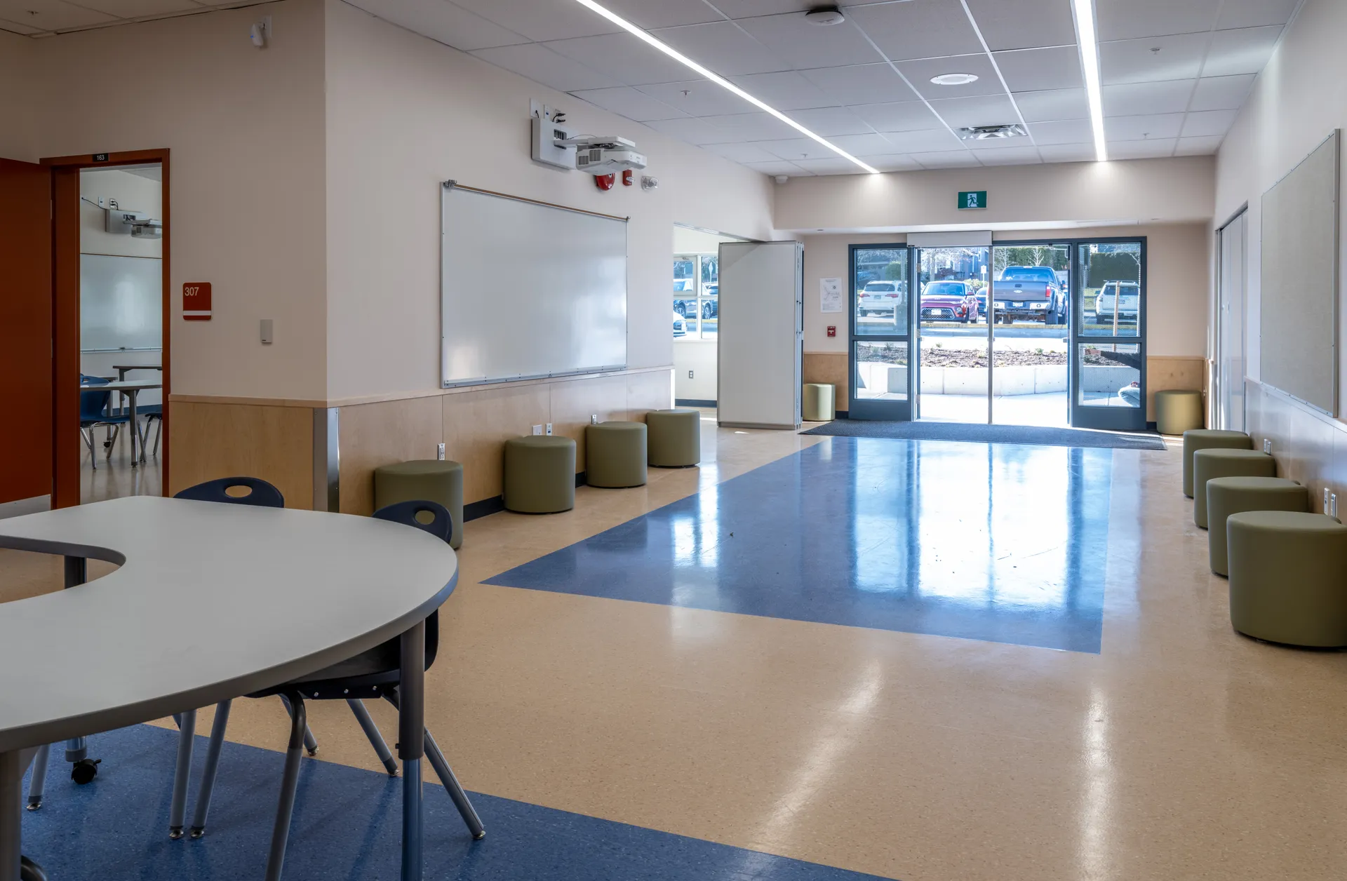 Classroom interior